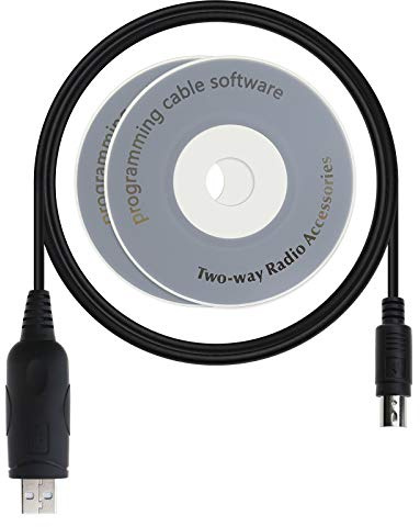 Be In Your Mind Cable de Programación USB A 8 Pines CT-62 Cat Y CD Compatible con YAESU FT 857 857D FT100 817 817D VX 1700 Radio Walkie Talkie 1,8 M