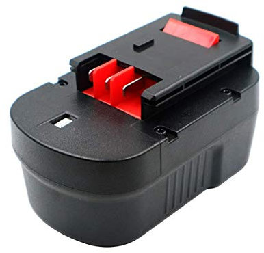 Compatible with Black Decker 14.4 Volt Battery NiCd 1.3Ah 1300mAh Perfectly Replacement Batteries 14.4V Cordless Drills Chainsaws Reciprocating Saws Circular Saws Power Tools Battery