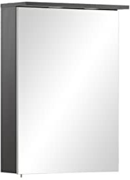 Schildmeyer Spiegelschrank Gloria 152611, schwarz, 72,3 x 50,4 x 16 cm