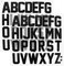 BEHAHAI 52PCS Iron on Letters for Clothing, 2 Inch Letter Patches Iron on, Iron On Heat Transfer Letters Iron on Name Transfers for Sport T Shirts Team Name Clothes Slogan Printing DIY Crafts, Black