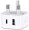 USB C Fast Charge Plug,Dual Port Apple iPhone 16/15/15 Pro Max Micro USB Plug Type C Wall Charger Plug Adapter UK for iPhone 14/14 Pro/14 Pro Max/13/13 Pro/13 Pro Max/12/12 Pro Max/11 Pro/iPad
