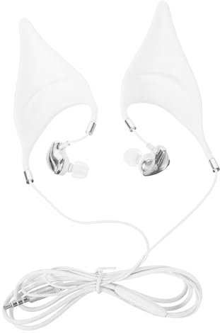 OSALADI Elf-Ohr-Kopfhörer Headset in-Ear ohrhörer künstliche Elfenohren IEM-Kopfhörer Ohrstöpsel Kopfhörer verkabelt In-Ear-Kopfhörer mit Mikrofon Kabelgebundene Ohrhörer mit Mikrofon Fee