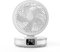 YYLDPFDC Ventilador de Escritorio de Mesa eléctrico portátil de 7,5 Pulgadas, 90° oscilante, 4 velocidades, 5W, 6000mAh, Adecuado para Oficina, Escuela, Camping, etc. White 200x200x125mm
