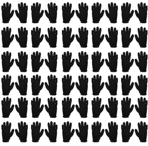 BUGUUYO Wiederverwendbar-geschirrtücher 100 Stück Für Die Küche Lebensmittelqualität Rutschfest Verdickt Schwarz Für Die Haushaltsreinigung Mehrzweck