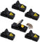 Mausefalle, 6er Set Profi Mäusefalle Schlagfalle Rattenfalle, Wiederverwendbar Mouse Trap Profi in Haus und Garten (11.2 * 4.8 * 5.6cm)