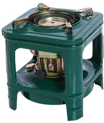 Hornillo de queroseno para cocina - Hornillo de aceite de 8 mechas - Hornillo de camping, estufa de queroseno portátil para senderismo, senderismo y cocina al aire libre