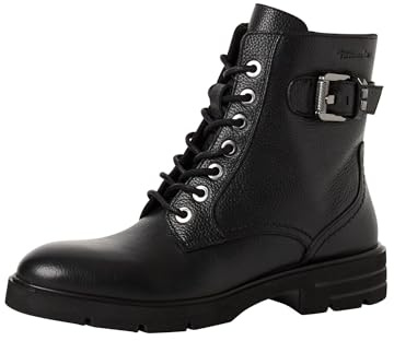 Tamaris Damen Lace Boot Flat 1-25216-45, Stivaletto Donna
