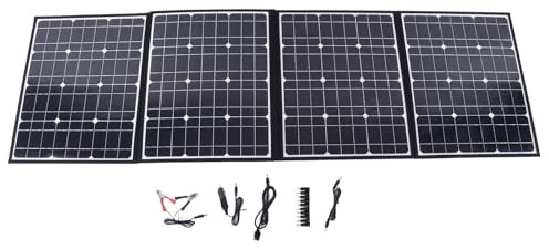 Panneau solaire 150 W pliable avec port USB et port de type C, charge rapide, pour téléphone portable, tablette, ordinateur portable, tissu Oxford, silicone monocristallin,