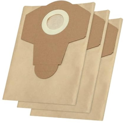 HGXLOWUA Sac À Poussière en Papier De 20 L, Compatible avec Les Aspirateurs Eau Et Poussière Einhell BT-VC 1250S/INOX 1250S. Sac Filtrant for Aspirateur
