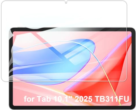 Kepuch 2 Pack Gehärtetes Glas Bildschirmschutz für Lenovo Tab 10.1 2025 TB311FU