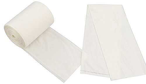 Bblie 10L 100% biodégradables Sacs Poubelle Sacs, Blanc