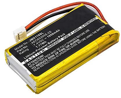 CELLONIC, Lautsprecherakku kompatibel mit JBL Flip 1 (1050mAh, 7.4V) Ersatzakku AEC653055-2S