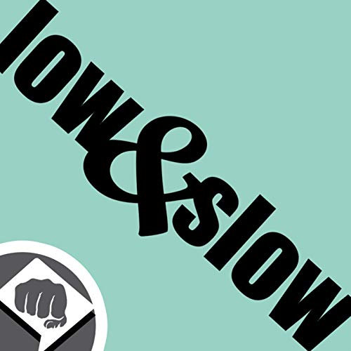 Low & Slow Sticker - Bomb Shocker Aufkleber JDM OEM Decal - Bombing - Dub DUBWAY (schwarz außenklebend)