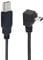QIANRENON Cavo mini USB 2.0, 1,5 m, angolo retto di 90 gradi, ad alta velocità, compatibile con la maggior parte dei dispositivi mobili, GPS, fotocamera digitale, videocamera, controller di gioco,