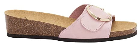 Scholl Femme Amalfi Mule Sandale, Pale Pink, 39 EU
