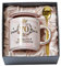 70th Birthday Gifts for Women, Fabulous 70 Aged to Perfection, 14oz Pink Ceramic Marble Coffee Mug with Golden Pattern, Unique Birthday Present for 70 Year Old Grandma Mum Auntie Wife Friend Sister