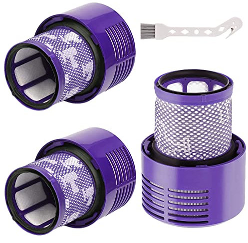 Confezione da 3 filtri V10 di ricambio compatibili con Dyson V10 Cyclone Series, Cyclone V10 Absolute, Cyclone V10 Animal, V10 Total Clean, SV12, ricambio n. 969082-01