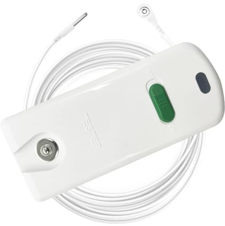 GRUENERDE Tester di continuità di messa a terra per messa a terra di prodotti, stuoie, fogli, federe, cuscinetti con cavo di messa a terra da 4,6 m per testare l'efficacia del cavo di messa a terra e