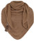 KNIT FACTORY - Dreiecksschal Sally - Damen Strickschal mit Wolle - Grob gestrickten Schal - Hochwertige Qualität - XXL Schal - 220x85 cm - Nude