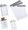 100 Stück Verpackungstüten Weiß Selbstklebend, CHEVVY 50CM 35CM 42CM Versandtaschen Selbstklebend und blickdicht Blickdichte Kunststoff Versandbeutel für Textilien und Güter