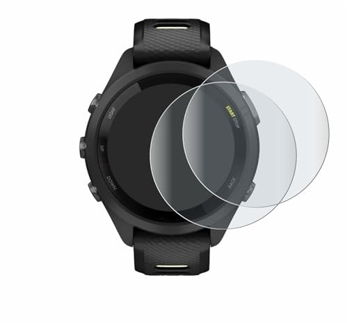 BROTECT Schutzfolie für Garmin Forerunner 265S | (42 mm) 2 Stück Entspiegelnder Displayschutz Made in Germany Matte Full-Screen Folie 3D Curved Anti-Reflexion Montage Kit