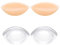Kiiwah 2 Paia Imbottiture Reggiseno in Silicone, Push Up Inserti Coppe Reggiseni per Sport Bikini Costumi da Bagno