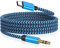 Auto Aux Kabel für Samsung, 1M USB C auf 3,5mm Klinke Audiokabel Adapter, Klinke auf USB C Aux Kabel Auto Handy für Samsung Galaxy A55 5g/A54/A56/A53/A16/A15/S25/S24 Ultra/S23/S22/S21, iPhone 16/15