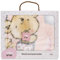 Danielstore Bebe Manta para bebé Manta Cuna 110 x 140 cm. Manta Bebé Recien Nacido Tacto Terciopelo Manta Multiusos Confortable Suave, Mullida y Universal Color Rosa