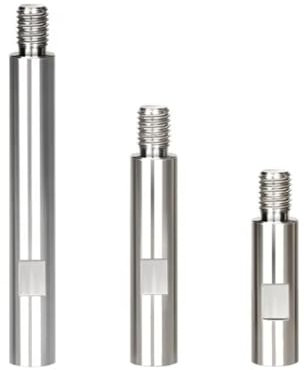 CGEAMDY 3 Stück Winkelschleifer Verlängerung Verbindungsstange, M14 Winkelschleifer-Verlängerung Rotations-Verlängerungswelle Set, Für Poliermaschine, Autopolierer