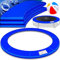 KESSER® - Trampolin Randabdeckung Ø 427cm, 30cm breit 100% UV-beständig reißfest Federabdeckung inkl. Beachball Blau