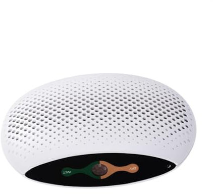 Garneck Mini Dehumidifier for Bedroom Basement Desiccant Humidifiers Portable Air Dryer Auto Shut-off Abs Material Uk Plug