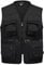 AOTORR Men’s Fishing Vest Casual Outdoor Work Safari Fishing Photo Cargo Vest Summer Jacket With Multi Pockets Black M