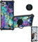 Aroepurt hülle Kompatibel Für Opel Mobile Smart 55q Hülle Case Handyhülle Schutzhülle Cover [Mit 9H Härte HD Schutzfolie] PC + Silikon Ständer IMDH-HTT
