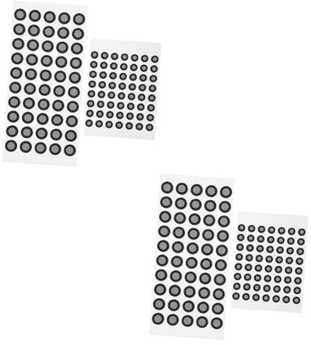 PartyKindom 212 Stk Laserreflektierende Markierungen Optisch 3d-marker-scan Scannen Sie Reflexionsmarkierungspunkte 3d-scan-spray-pop 3d-scanning-spray 3d-scan-marker Film Reflektierende Folie