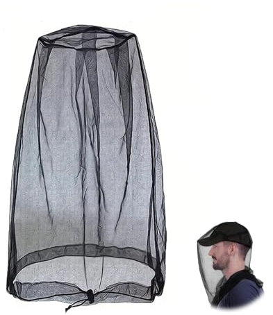 2er-Pack Moskitonetz Kopf,Insektenschutz Moskitonetz Reise,Hochwertiger Vollkopfschutz Moskitonetz,Hohe AtmungsaktivitäT MüCkenschutz Kleidung Geeignet FüR Outdoor,Camping,Wandern,Angeln,Gartenarbeit