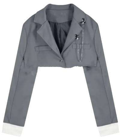 Gilet da donna, cappotto, gonna, set da college, minigonna plissettata, sexy, giacca coreana, Only Cardigan, S