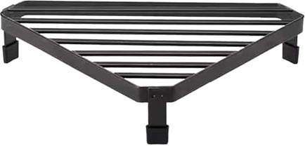 Ratina Eckplatten - Küchen-Eckregal | Küchen-Eckenerhöhung | Maus-Riser Lastenherd mit 25 kg Traglast | modernes Lagerregal