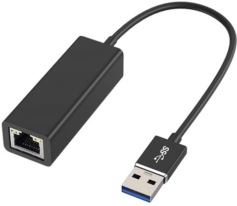 Adaptateur USB 3.0 vers Ethernet Rj45 Gigabit à 1000 Mbps pour Ordinateur/Tablette/Box TV Phonillico®