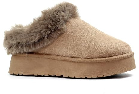 Ladies Nissi Mink Slipper