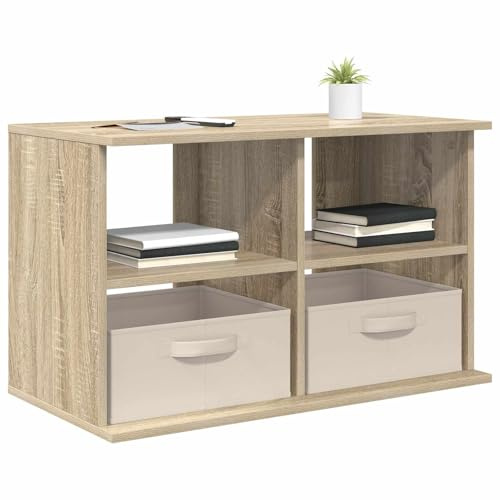vidaXL TV-Ständer mit Schubladen Sonoma-Eiche 79 x 40 x 48 cm