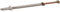 Merriway BH05915 (10 Pcs) Screw Type Solid Wall Frame Fixing with Nylon Plug, M10 x 120 mm (3/8 Inch x 4.3/4 Inch) - Pack of 10 Pieces, White