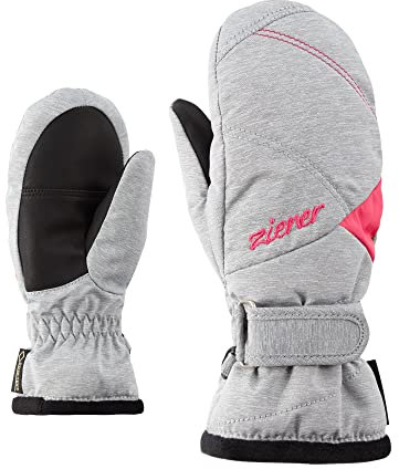 Ziener Mädchen LIA GTX MITTEN GIRLS glove junior Ski-Handschuhe, light melange, 7 (XL)