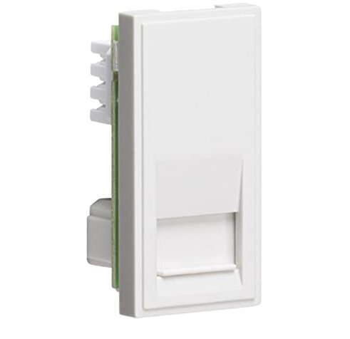 Knightsbridge NETBTSWH Telefonsteckdose, ABS, Weiß