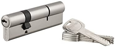 THIRARD - Cylindre de serrure double entrée Trafic 6, 30x70mm, nickel, anti-arrachement, anti-perçage, 5 clés
