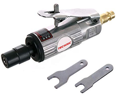 Mini amoladora neumática amoladora neumática de vástago recto 1/4