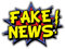 10cm! Klebe-Folie Wetterfest Made-IN-Germany Fake News Comic Splash Bubble H3880 UV&Waschanlagenfest Auto-Aufkleber Sticker Decal