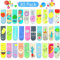 30 Stück Lesezeichen Magnetisch,Magnetische Lesezeichen Leseminis,Magnetische Lesezeichen kinder,Magnetic Bookmarks,Magnetisch Lesezeichen,Magnetic Markings,Magnetische Optische Lesezeichen (Muster)