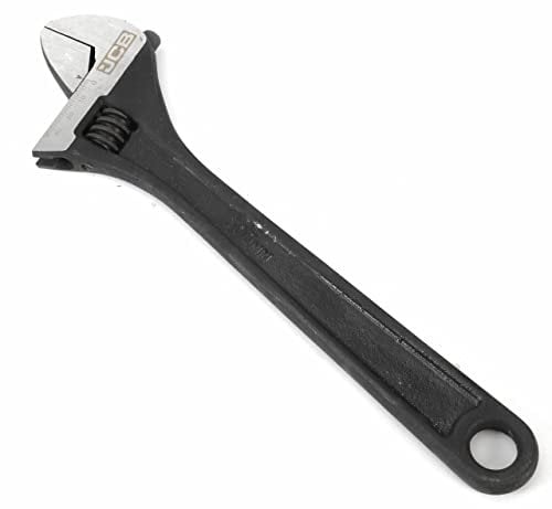 JCB 300mm 12'' Adjustable Wrench, Heavy-Duty Forged Steel