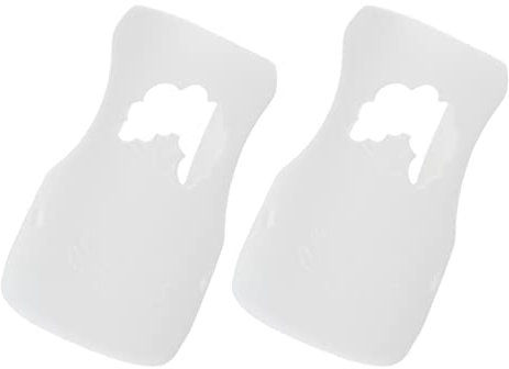Glass Bottles 2pcs Silicone Bottle Sleeves Insulated Anti- Slip Covers Rubber Glass Water Bottle Sleeves for Beverage Containers White 270ml Baby