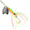 Spro Forellenspinner zum Spinnangeln Larva Mayfly Micro Spinner mit Einzelhaken 5cm 4g, Farbe:Firetiger